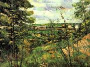 Paul Cezanne Das Tal der Oise painting